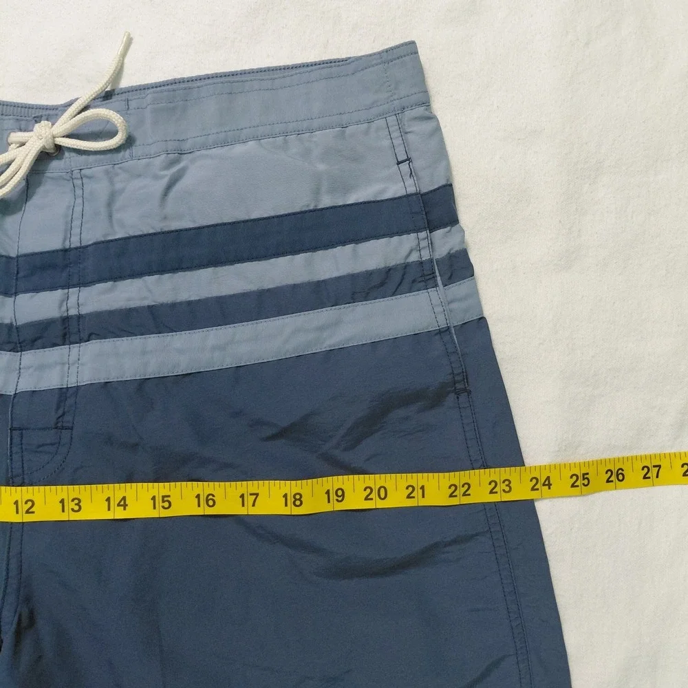 Polo Sport Ralph Lauren Swim Trunks Mens Large Striped Board Shorts Colorblock